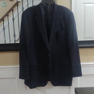 Burberry, blazer/jacket, navy blue, sz44L